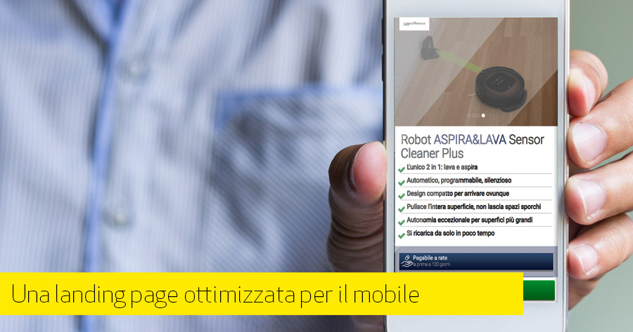 Best practice per una landing page mobile efficace