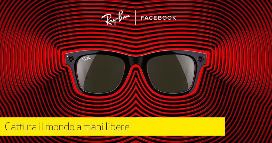 Ray-Ban Stories, i nuovi occhiali smart di casa Luxottica in collaborazione con Facebook