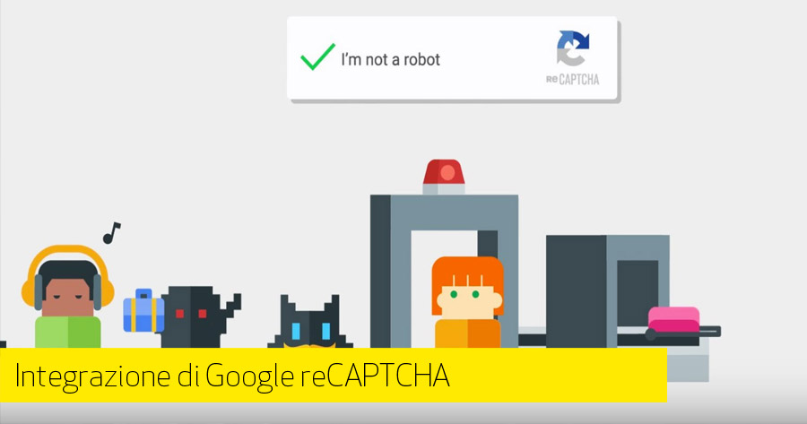 e-Commerce: integrare Google reCAPTCHA nei form