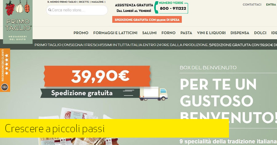 La crescita di un e-Commerce