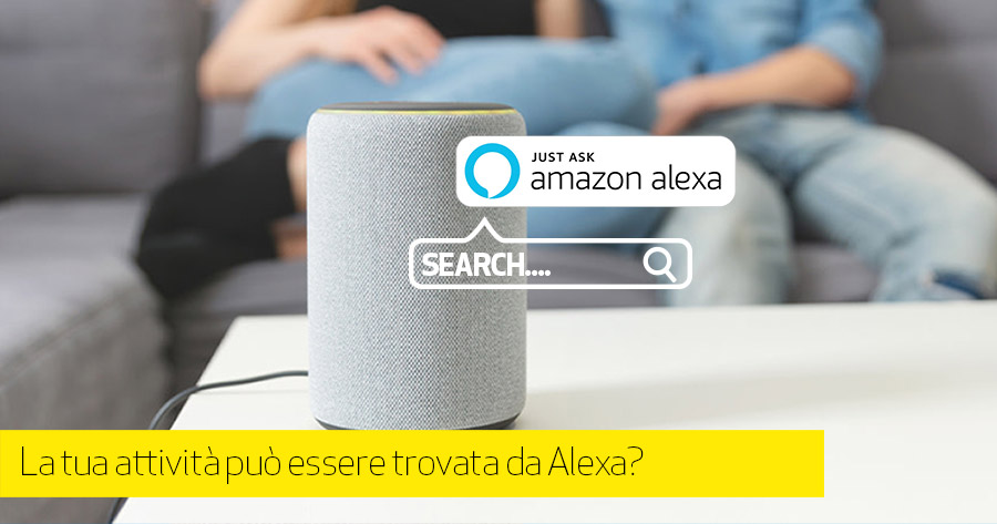 La tua attività può essere trovata da Alexa?