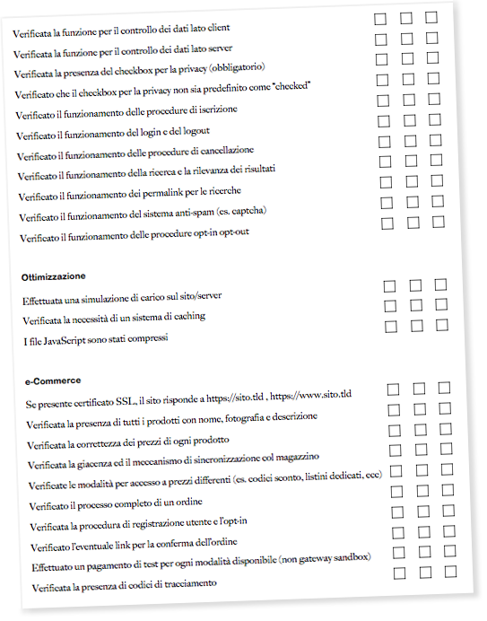 e-Commerce Website Launch Checklist