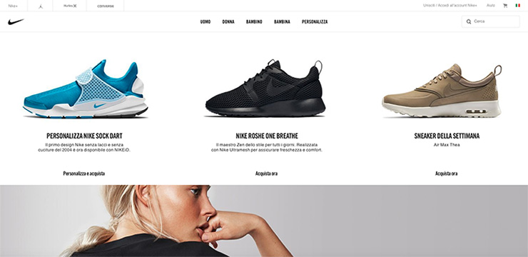 buon layout e-commerce