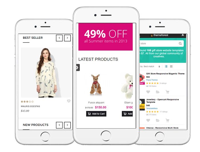 e-commerce:: deign mobile friendly