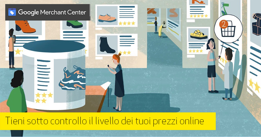 Monitorare la competitività e-Commerce: gratis con Google Merchant Center