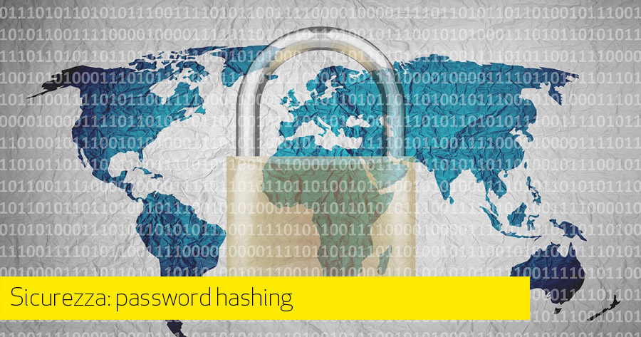 Sicurezza: password hashing