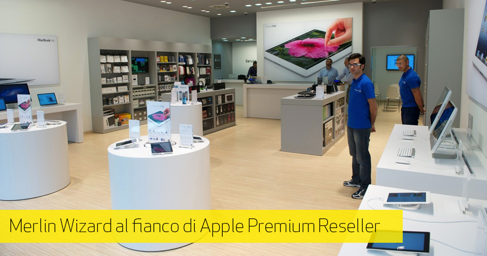 L’Apple Premium Reseller R-Store sceglie Merlin Wizard per l’e-Commerce Store Management