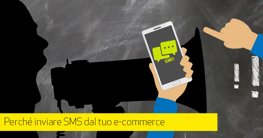 Inviare SMS dal tuo e-commerce