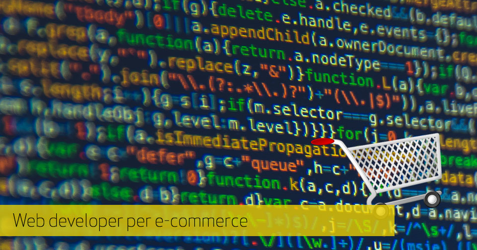 Il lavoro del web developer per l’e-Commerce